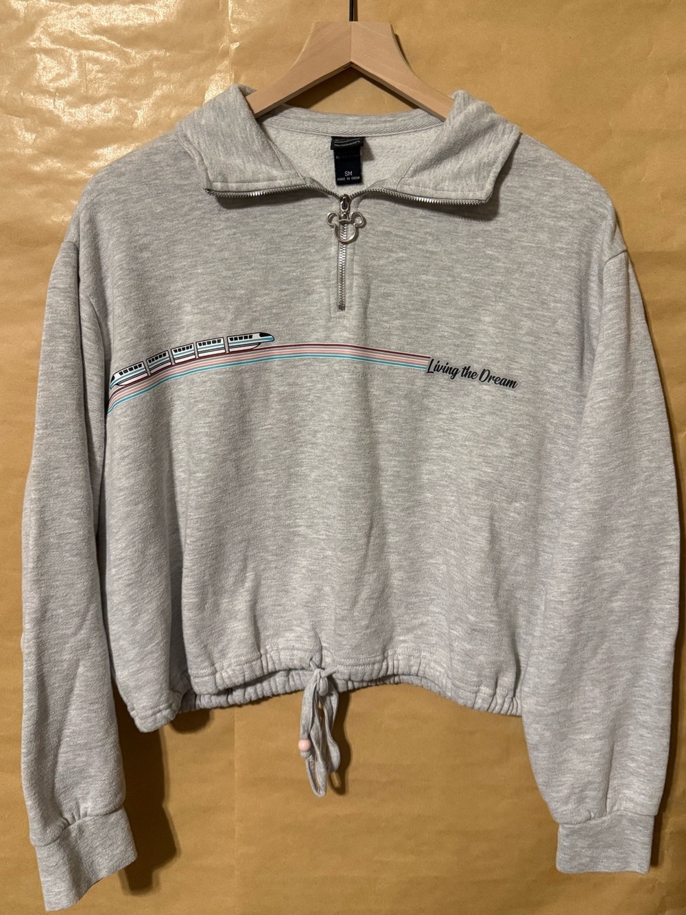 Disney Parks Her Universe Monorail Cropped Sweatshirt S/M